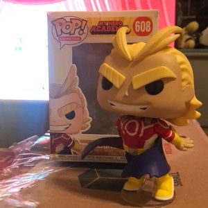 Silver age all might funko pop